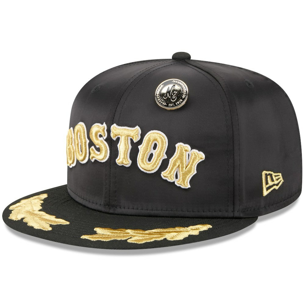 Boston Red Sox New Era 2025 59FIFTY Day Gold Leaf 59FIFTY Fitted Hat | MLB Near me
