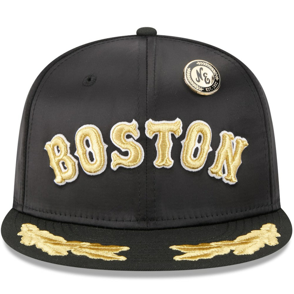 Boston Red Sox New Era 2025 59FIFTY Day Gold Leaf 59FIFTY Fitted Hat | MLB Near me