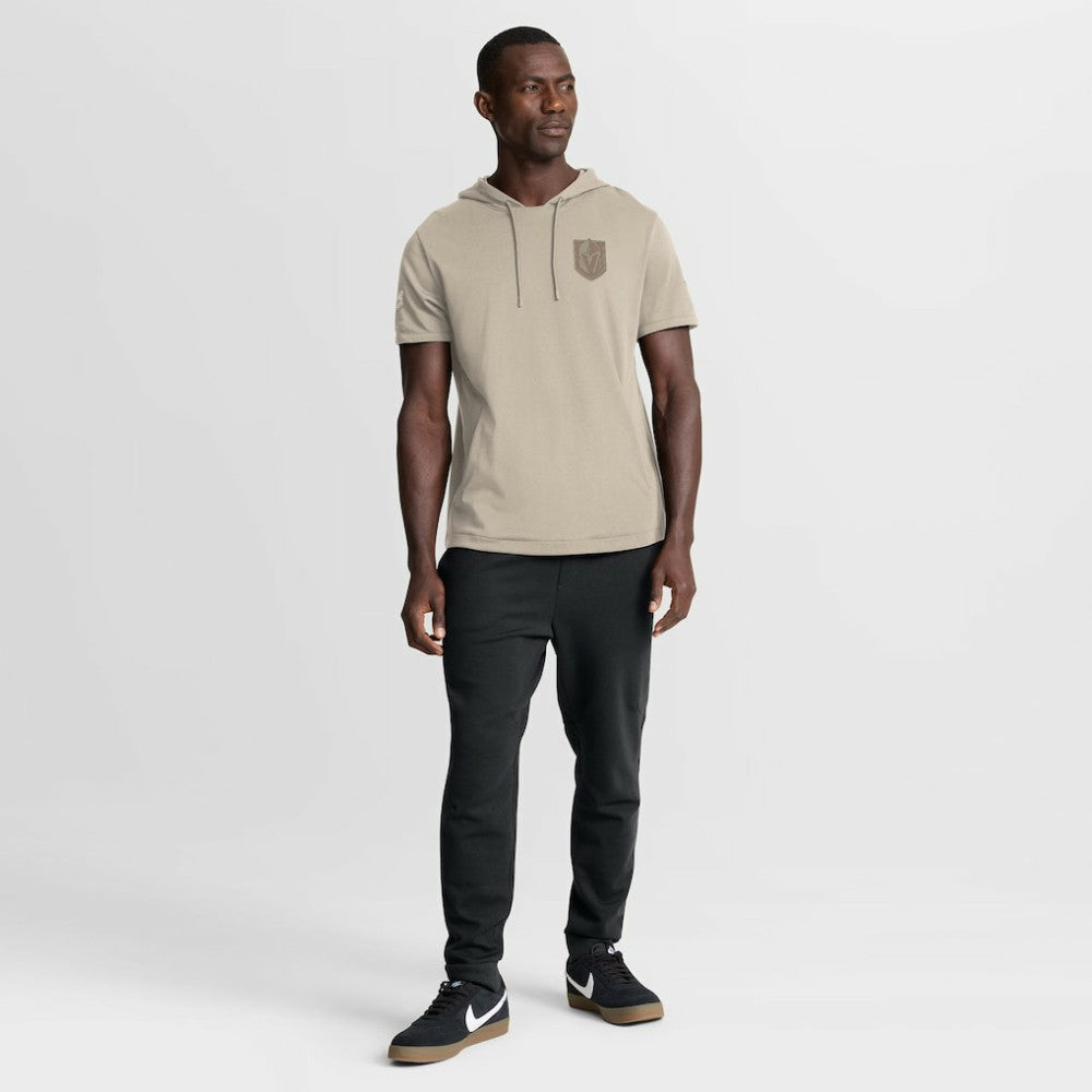 Vegas Golden Knights Fanatics Authentic Pro Road Short Sleeve Hoodie For Sale