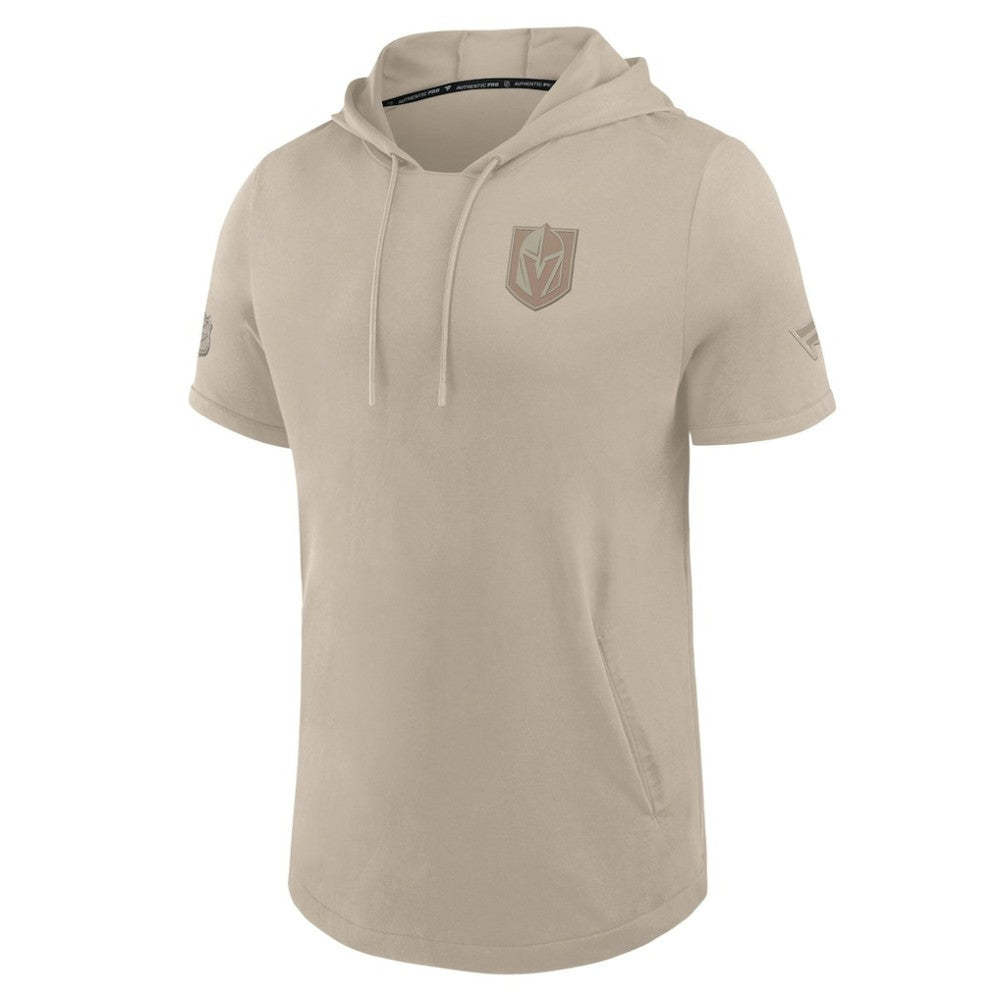 Vegas Golden Knights Fanatics Authentic Pro Road Short Sleeve Hoodie For Sale