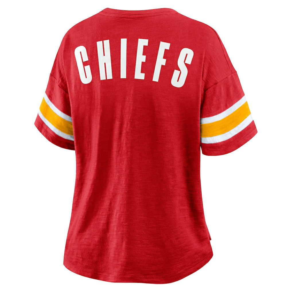 Kansas City Chiefs Fanatics Women's Redzone Curl Route T-Shirt