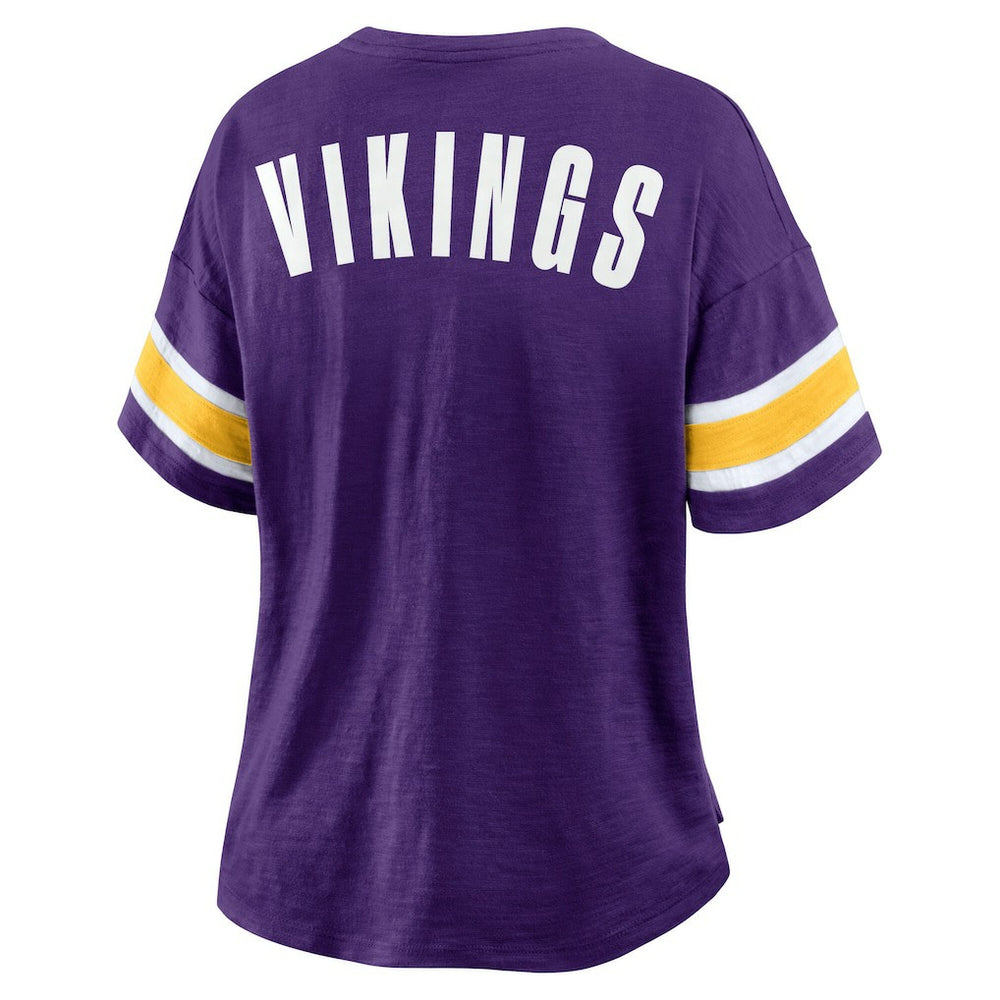 Minnesota Vikings Fanatics Women's Redzone Curl Route T-Shirt