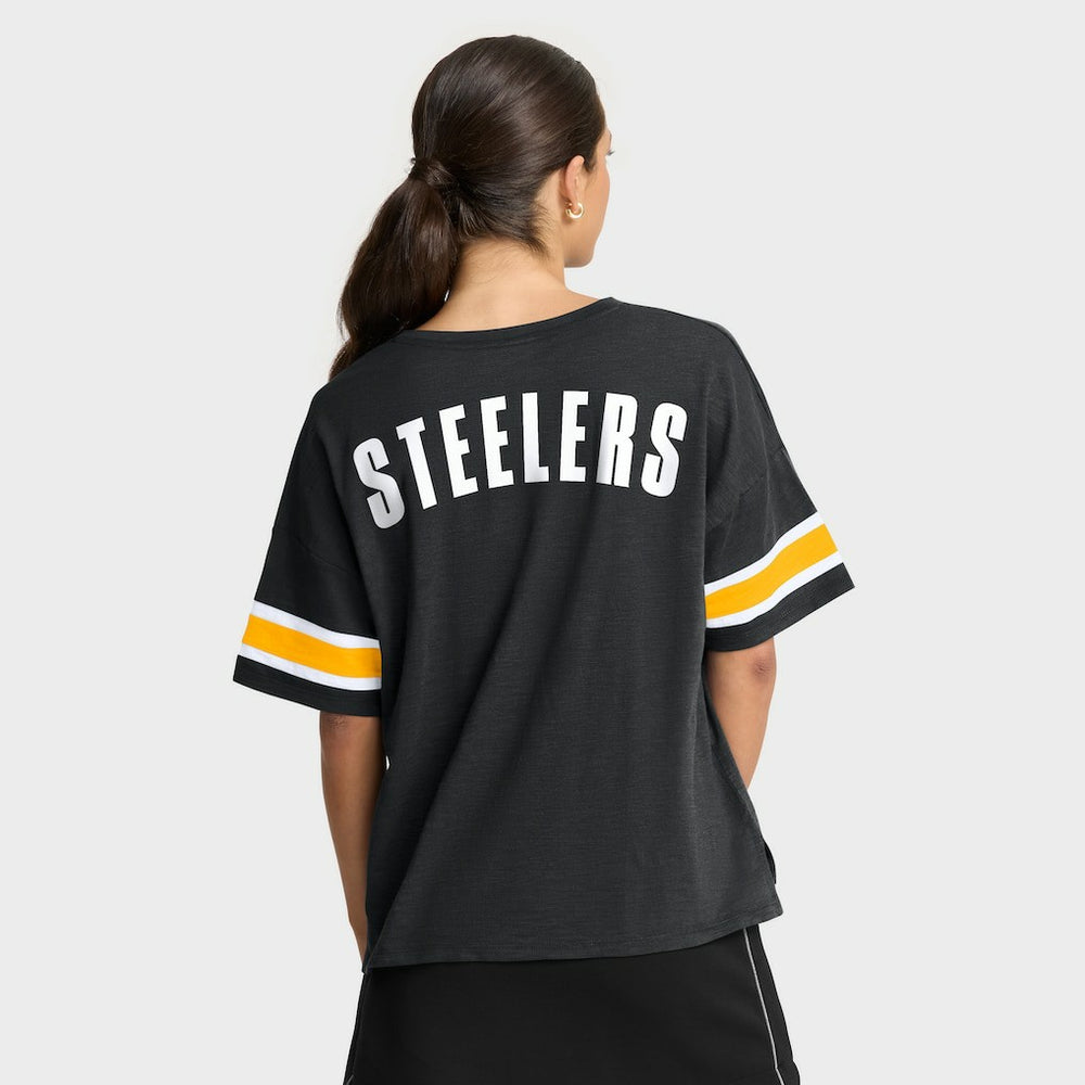Pittsburgh Steelers Fanatics Women's Redzone Curl Route T-Shirt