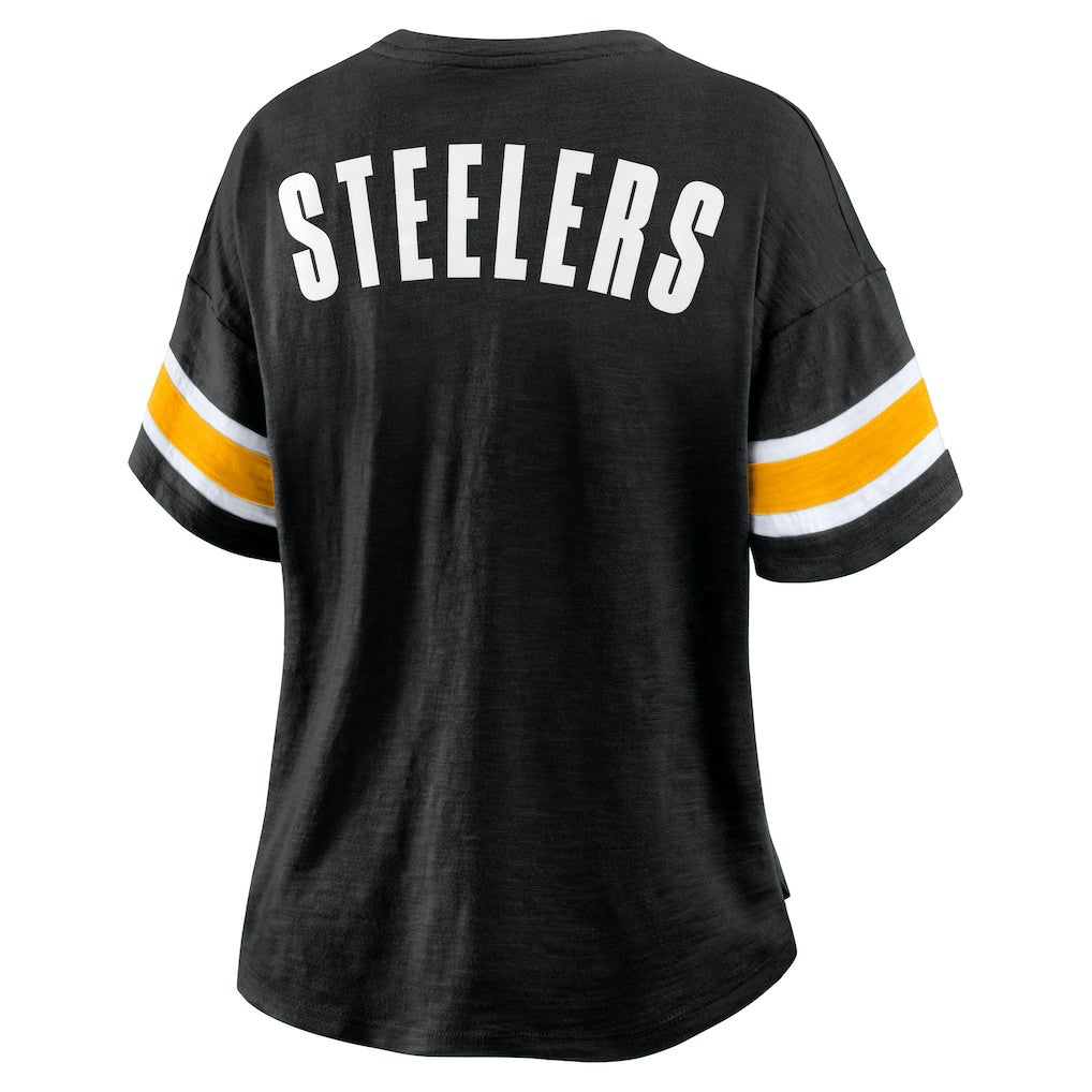 Pittsburgh Steelers Fanatics Women's Redzone Curl Route T-Shirt