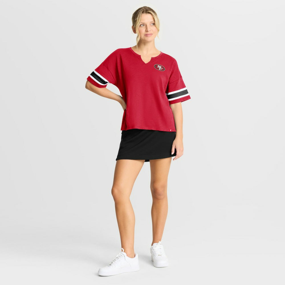 San Francisco 49ers Fanatics Women's Redzone Curl Route T-Shirt