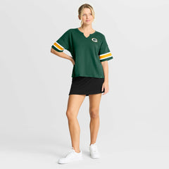 Green Bay Packers Fanatics Women's Redzone Curl Route T-Shirt