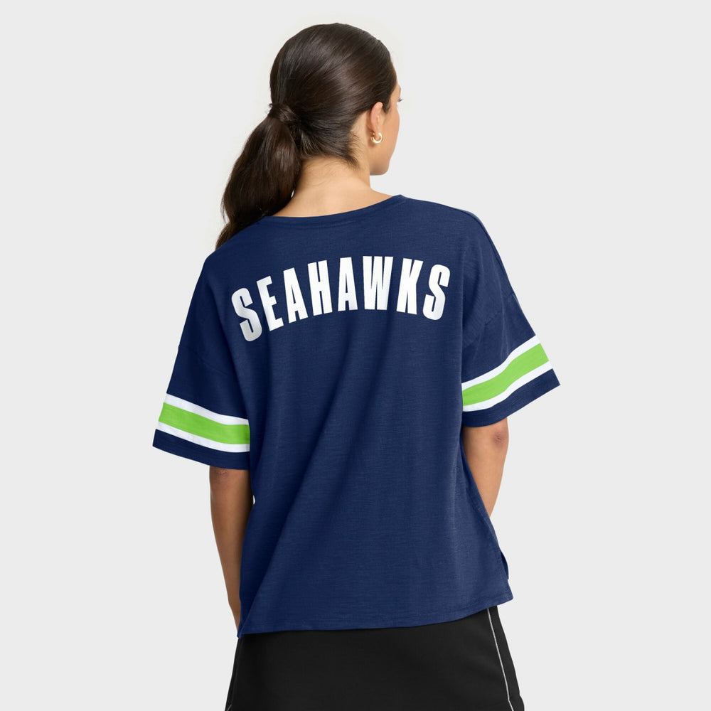 Seattle Seahawks Fanatics Women's Redzone Curl Route T-Shirt