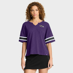 Baltimore Ravens Fanatics Women's Redzone Curl Route T-Shirt