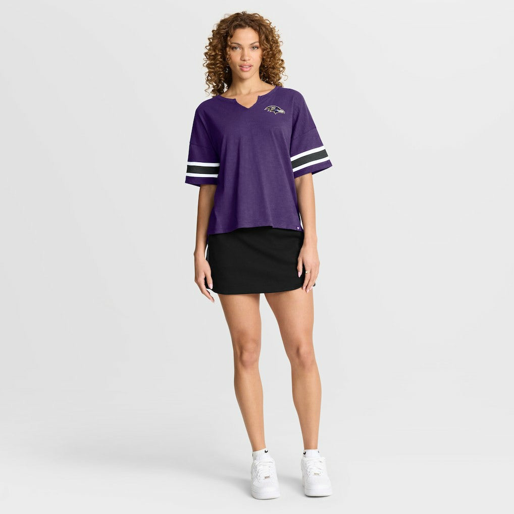 Baltimore Ravens Fanatics Women's Redzone Curl Route T-Shirt