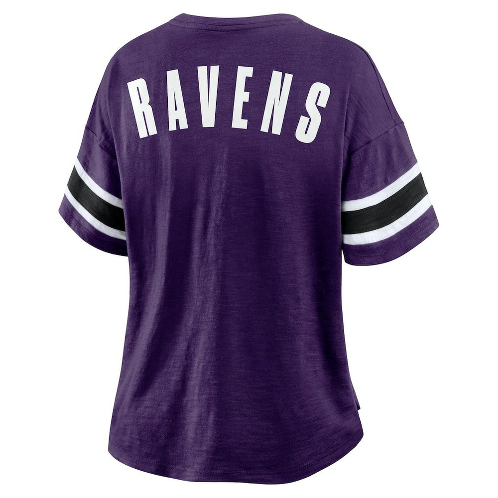 Baltimore Ravens Fanatics Women's Redzone Curl Route T-Shirt