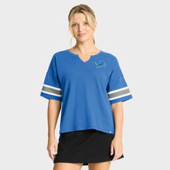 Detroit Lions Fanatics Women's Redzone Curl Route T-Shirt