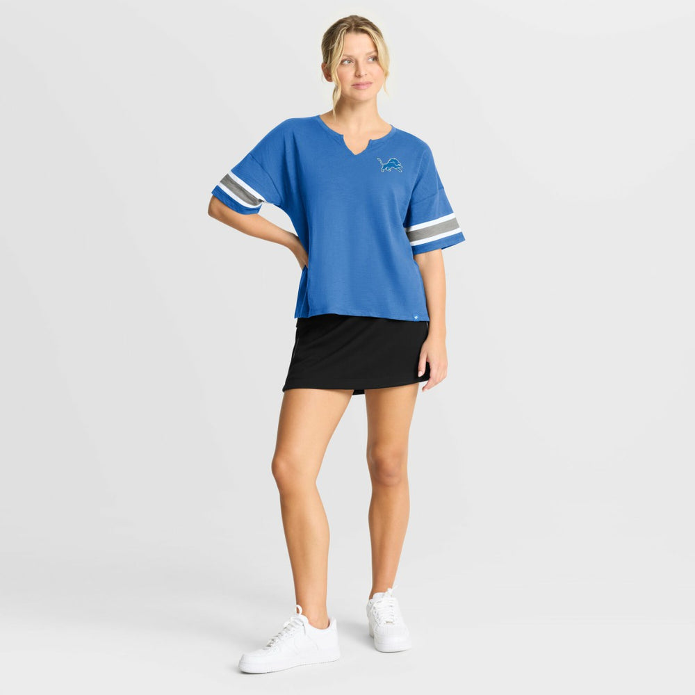 Detroit Lions Fanatics Women's Redzone Curl Route T-Shirt