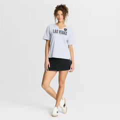 Las Vegas Raiders Fanatics Women's Redzone Slub Boxy T-Shirt