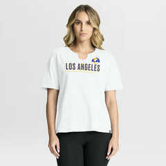 Los Angeles Rams Fanatics Women's Redzone Slub Boxy T-Shirt