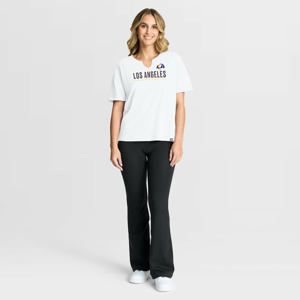 Los Angeles Rams Fanatics Women's Redzone Slub Boxy T-Shirt