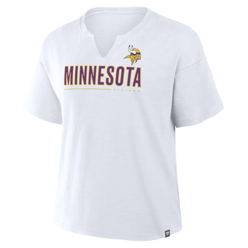 Minnesota Vikings Fanatics Women's Redzone Slub Boxy T-Shirt