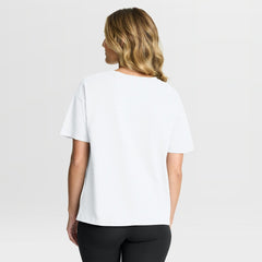 New York Giants Fanatics Women's Redzone Slub Boxy T-Shirt