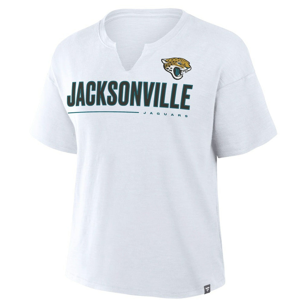 Jacksonville Jaguars Fanatics Women's Redzone Slub Boxy T-Shirt