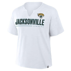 Jacksonville Jaguars Fanatics Women's Redzone Slub Boxy T-Shirt