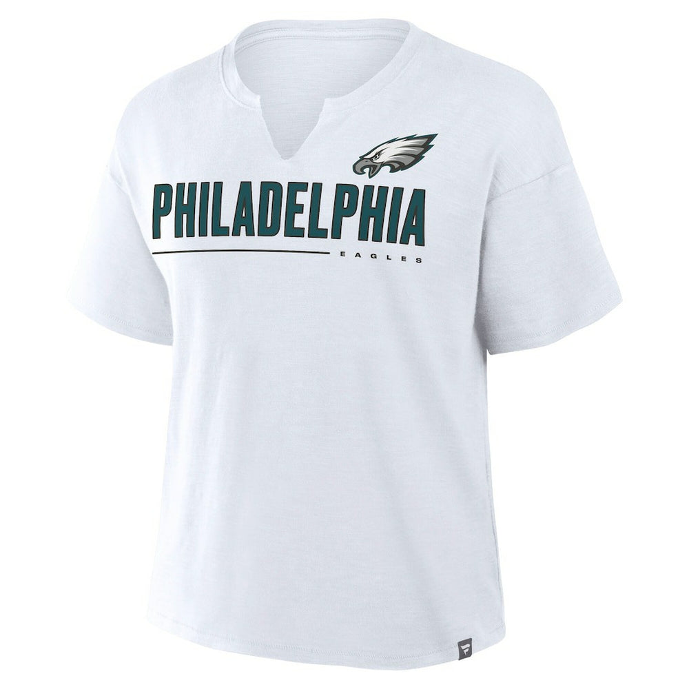 Philadelphia Eagles Fanatics Women's Redzone Slub Boxy T-Shirt