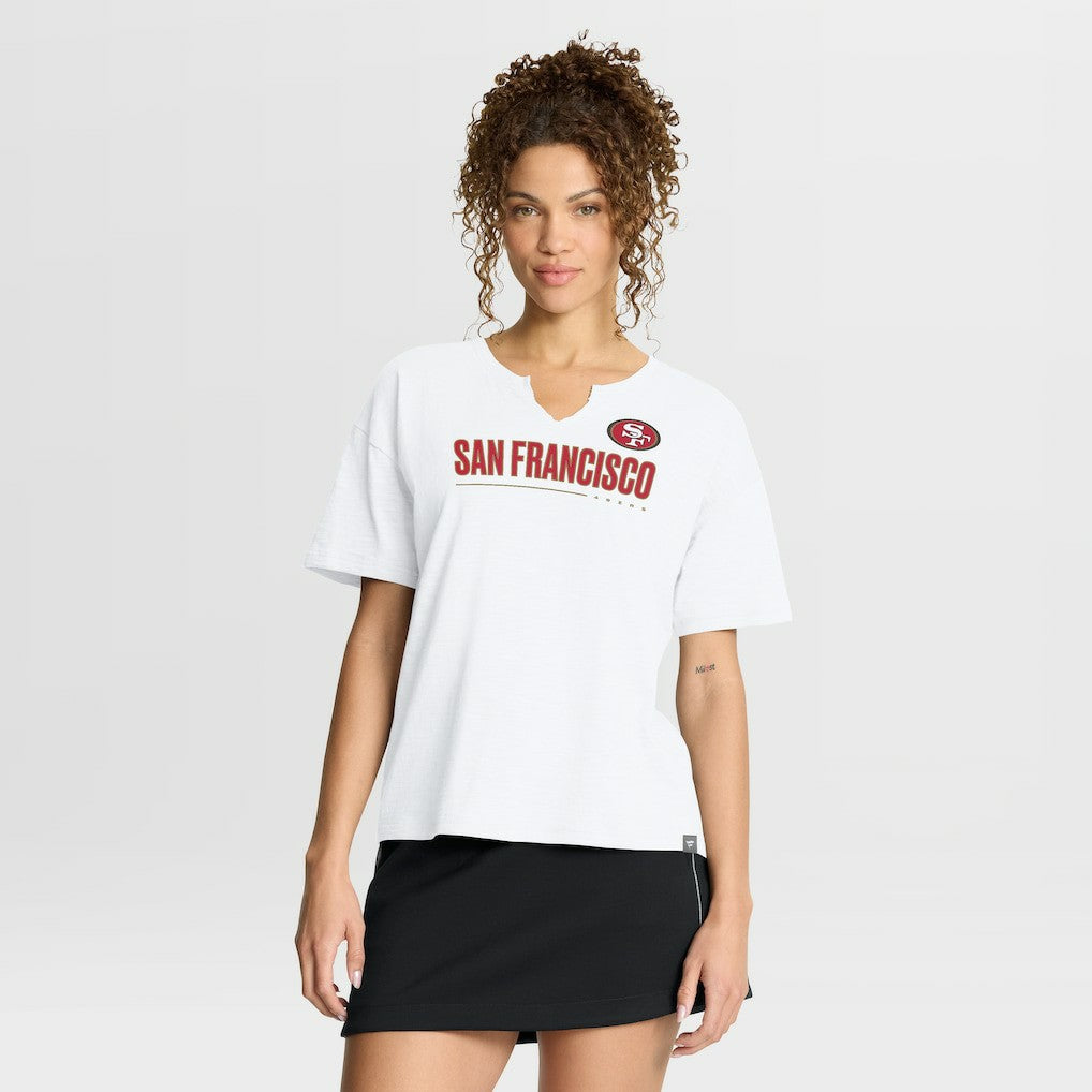 San Francisco 49ers Fanatics Women's Redzone Slub Boxy T-Shirt