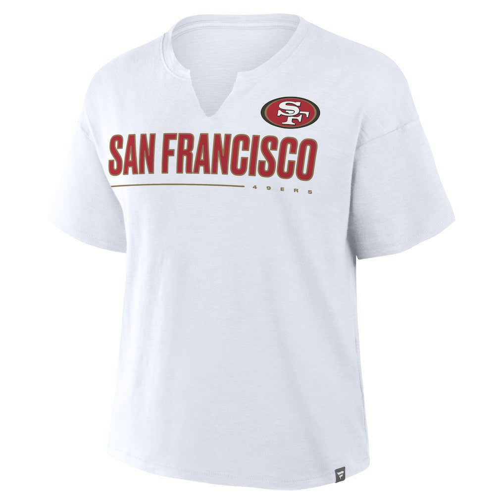 San Francisco 49ers Fanatics Women's Redzone Slub Boxy T-Shirt