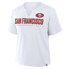 San Francisco 49ers Fanatics Women's Redzone Slub Boxy T-Shirt