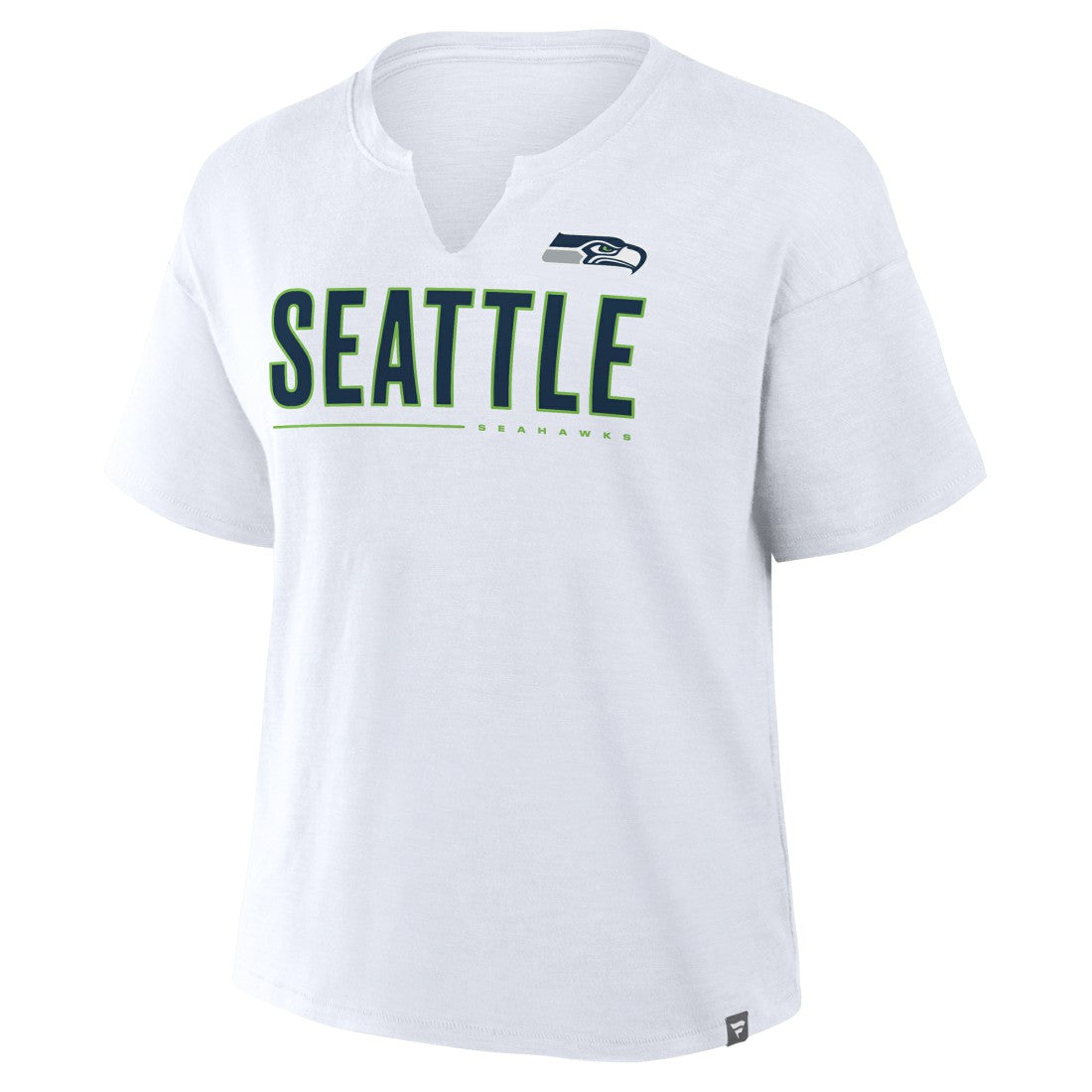 Seattle Seahawks Fanatics Women's Redzone Slub Boxy T-Shirt