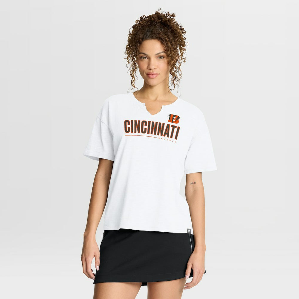 Cincinnati Bengals Fanatics Women's Redzone Slub Boxy T-Shirt