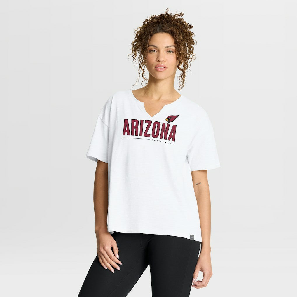 Arizona Cardinals Fanatics Women's Redzone Slub Boxy T-Shirt