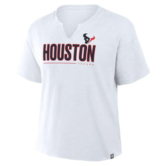 Houston Texans Fanatics Women's Redzone Slub Boxy T-Shirt