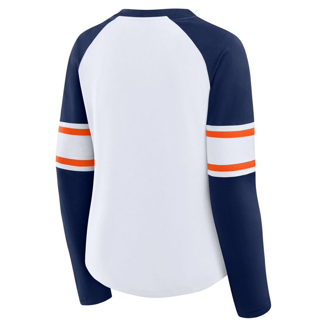 Denver Broncos Fanatics Women's Redzone Blitz Package Raglan Lace-Up V-Neck Long Sleeve T-Shirt