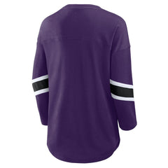 Baltimore Ravens Fanatics Women's Redzone 3/4-Sleeve T-Shirt