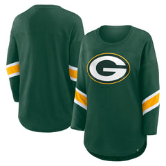 Green Bay Packers Fanatics Women's Redzone 3/4-Sleeve T-Shirt