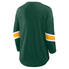 Green Bay Packers Fanatics Women's Redzone 3/4-Sleeve T-Shirt