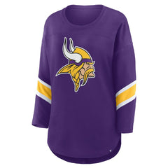 Minnesota Vikings Fanatics Women's Redzone 3/4-Sleeve T-Shirt