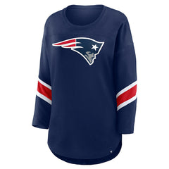 New England Patriots Fanatics Women's Redzone 3/4-Sleeve T-Shirt