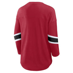 San Francisco 49ers Fanatics Women's Redzone 3/4-Sleeve T-Shirt