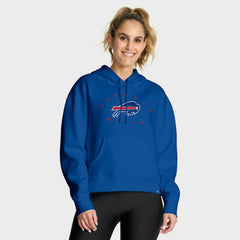 Buffalo Bills Fanatics Women's Eligible Receiver Legacy Pullover Hoodie