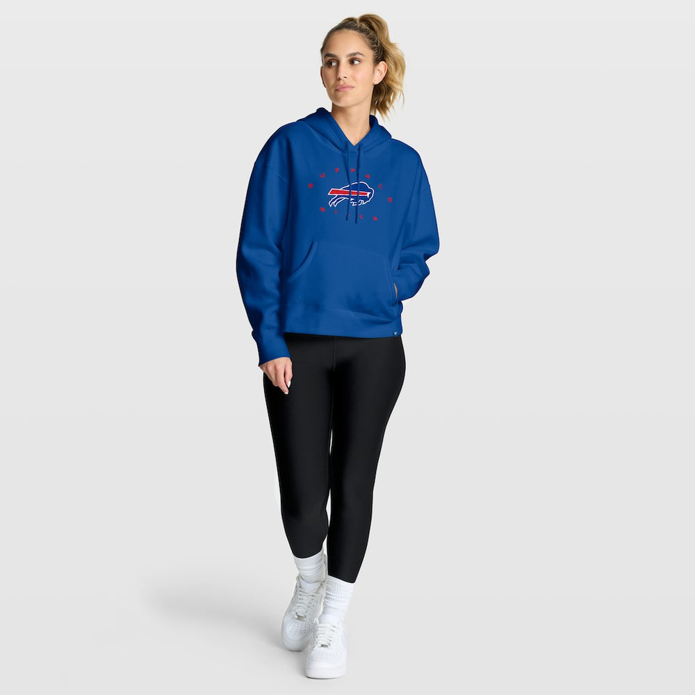 Buffalo Bills Fanatics Women's Eligible Receiver Legacy Pullover Hoodie