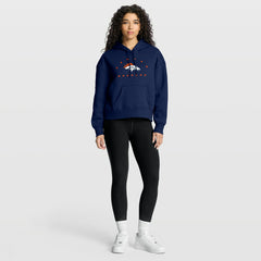 Denver Broncos Fanatics Women's Eligible Receiver Legacy Pullover Hoodie