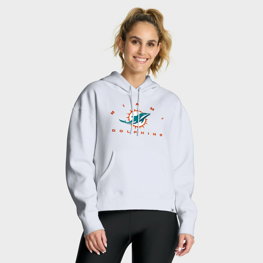 Miami Dolphins Fanatics Women's Eligible Receiver Legacy Pullover Hoodie