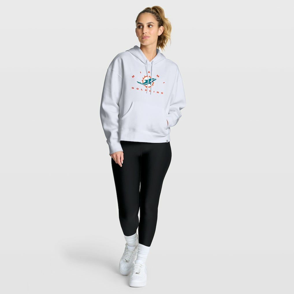Miami Dolphins Fanatics Women's Eligible Receiver Legacy Pullover Hoodie