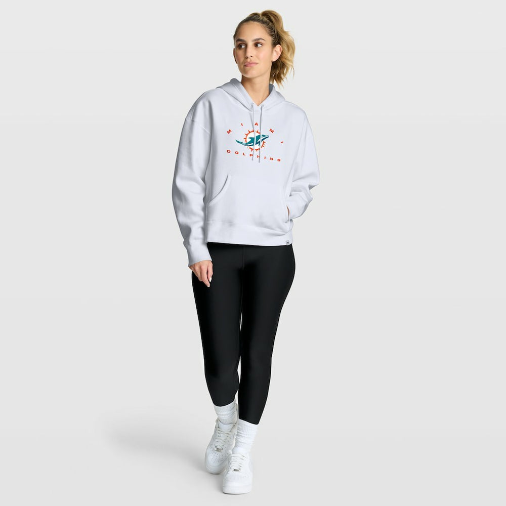 Miami Dolphins Fanatics Women's Eligible Receiver Legacy Pullover Hoodie