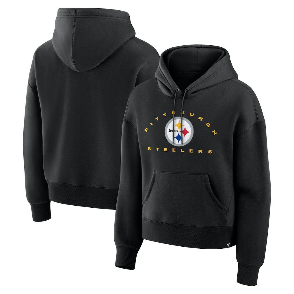 Pittsburgh Steelers Fanatics Women's Eligible Receiver Legacy Pullover Hoodie