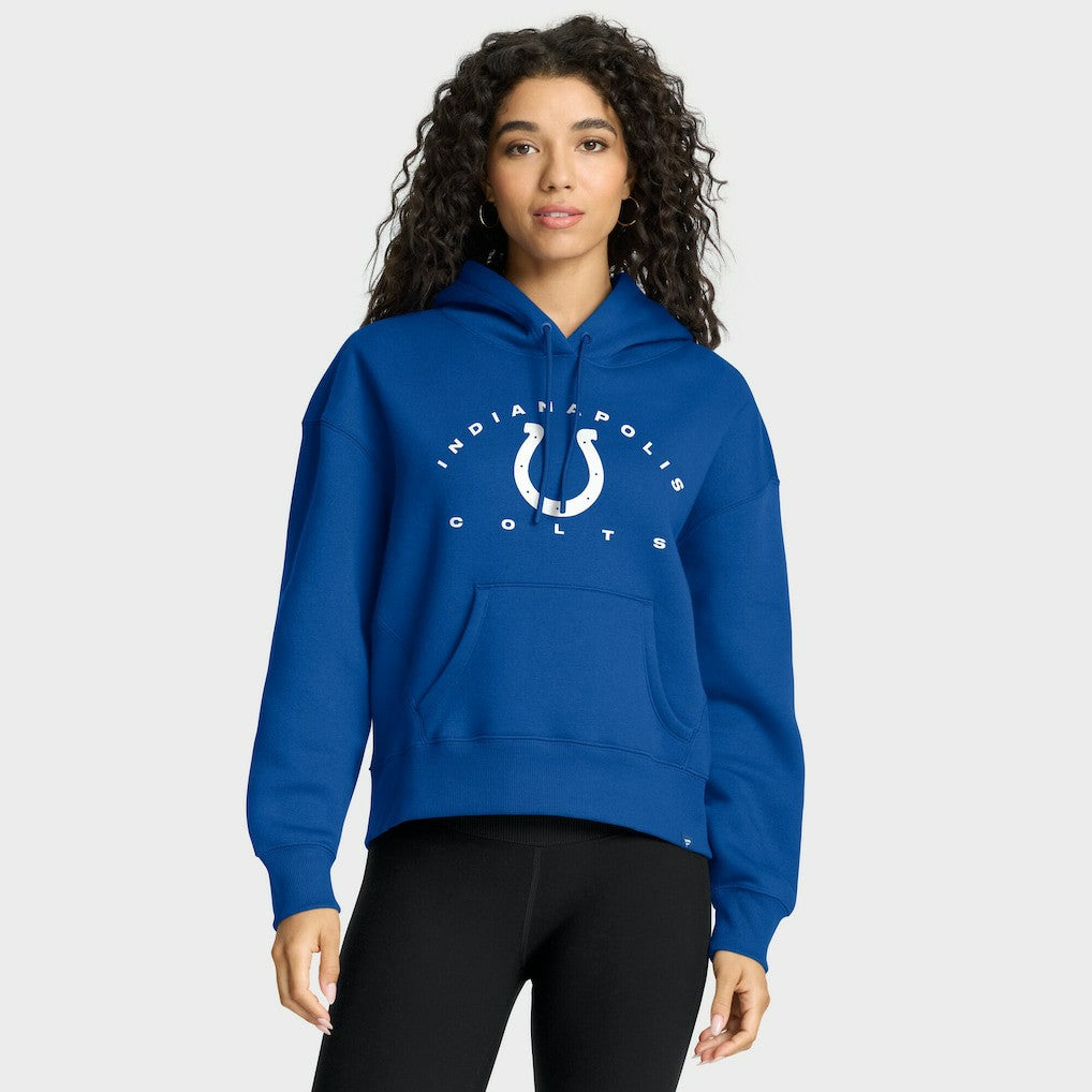 Indianapolis Colts Fanatics Women's Eligible Receiver Legacy Pullover Hoodie