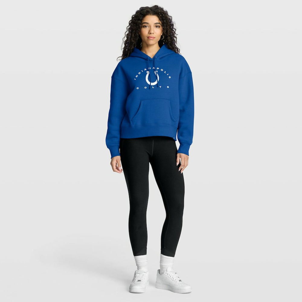 Indianapolis Colts Fanatics Women's Eligible Receiver Legacy Pullover Hoodie