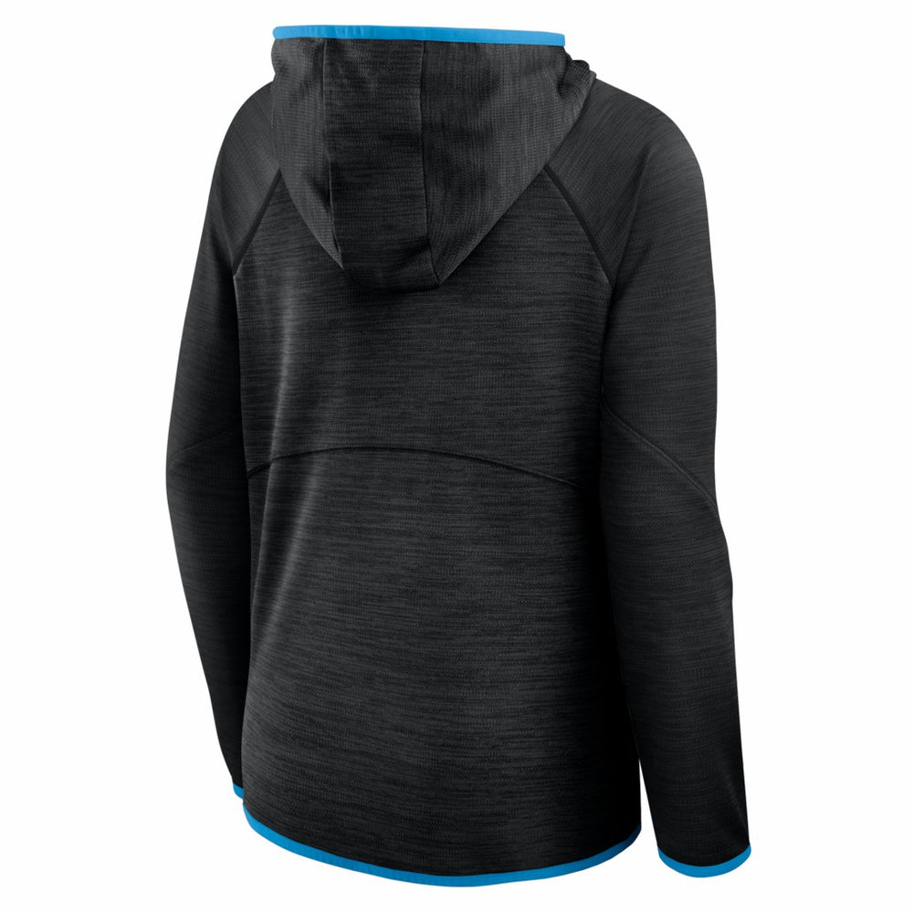 Carolina Panthers Fanatics Women's Redzone End Around Pass Raglan Full-Zip Hoodie