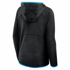 Carolina Panthers Fanatics Women's Redzone End Around Pass Raglan Full-Zip Hoodie