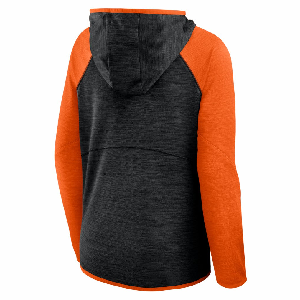 Cincinnati Bengals Fanatics Women's Redzone End Around Pass Raglan Full-Zip Hoodie